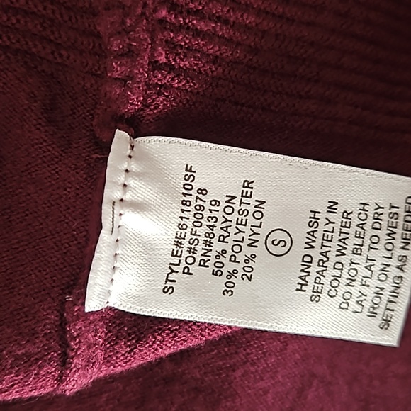 *NWT* evolution by Cyrus Myna Button Sleeve Open Front Cardigan Sweater - Picture 7 of 9